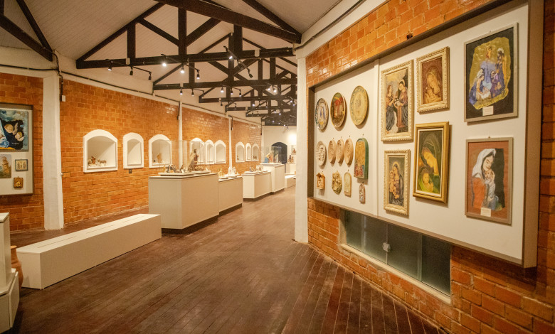 Museu Internacional do Presépio fica dentro da Associação São Tiago Maior