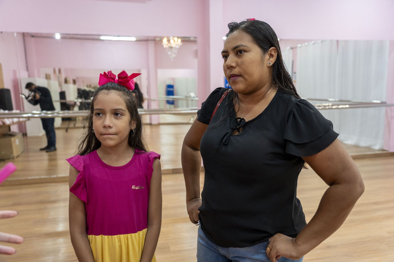 Ana Vitória e a mãe, Andréia Maia, estão muito felizes pela realização desse sonho
