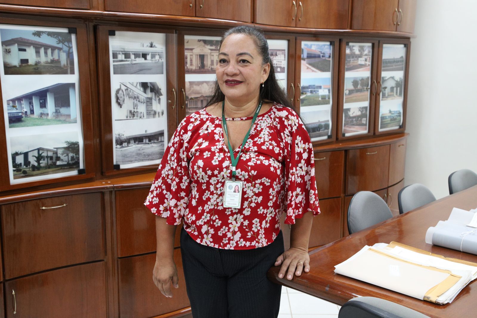 Cássia Barbosa, servidora no Centro Cultural e de Documentação Histórica