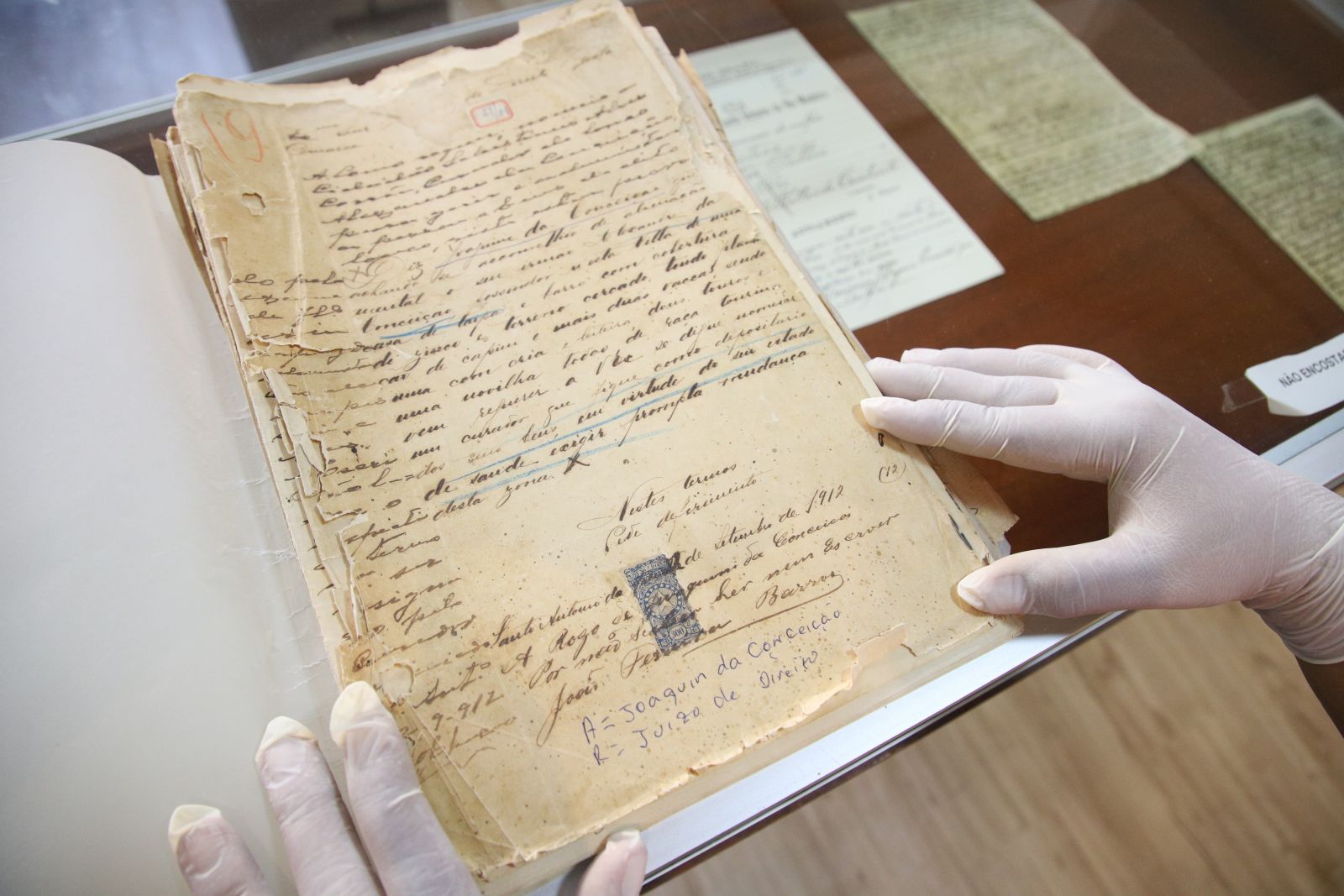Centro abriga importantes documentos da Justiça Estadual 