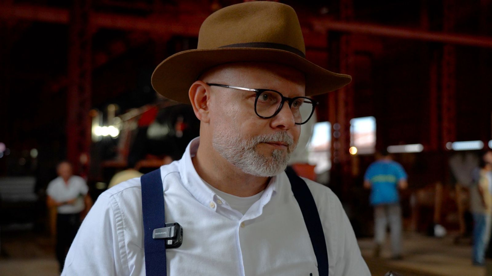 Aleks Palitot destacou a relevância histórica da máquina e a complexidade da sua restauração