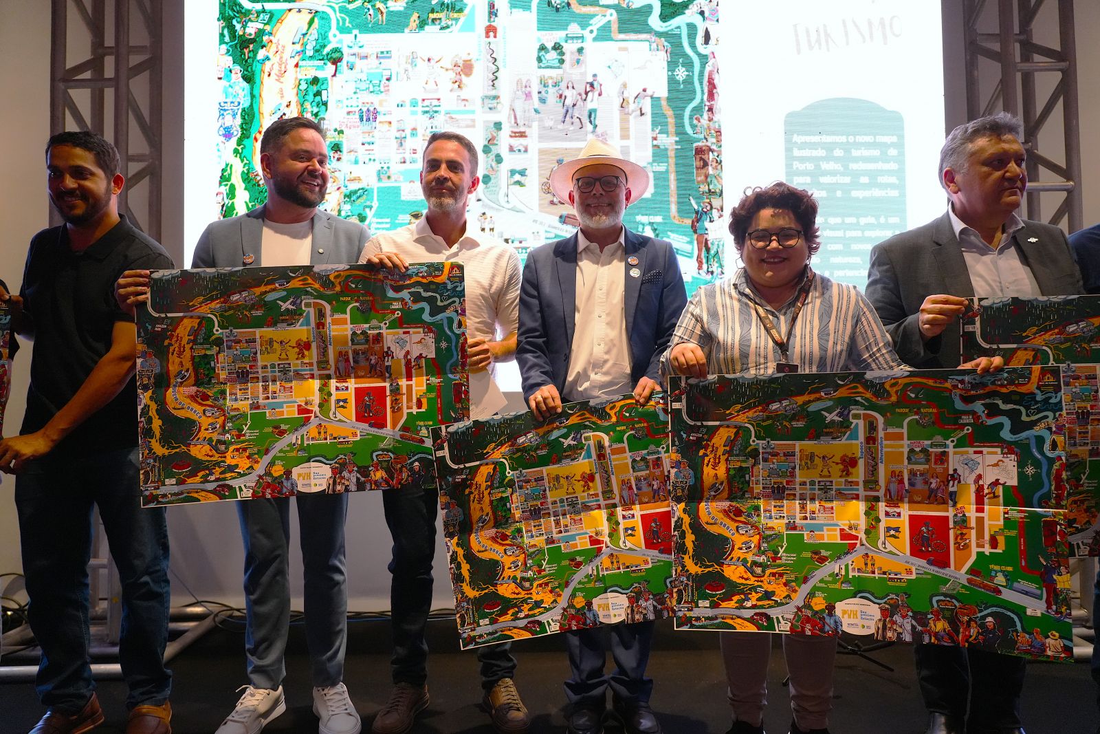 Durante o evento, foi apresentado novo mapa de turismo da capital