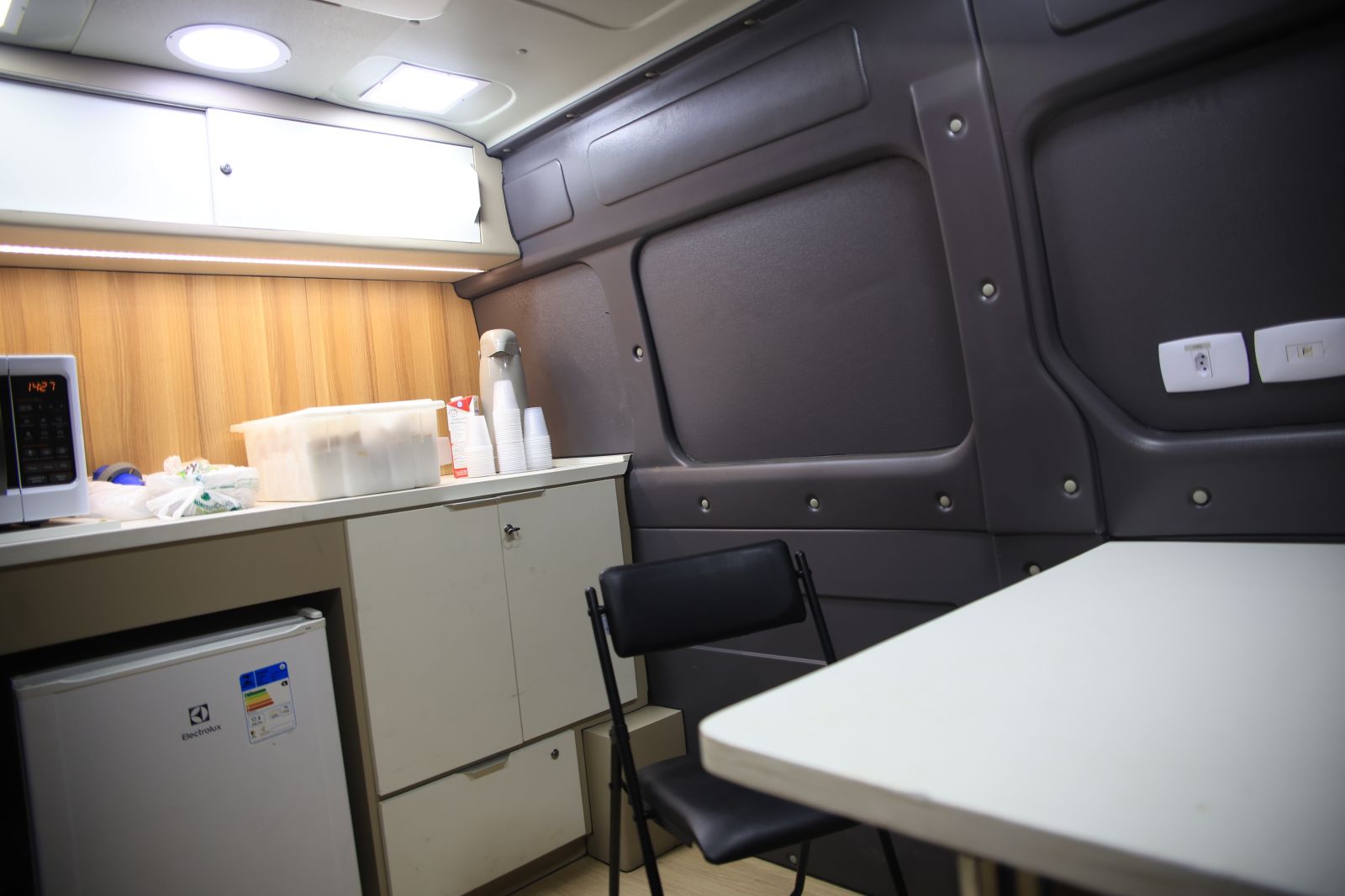 Unidade móvel que servirá de ponto de apoio centralizado para foliãs que sofrerem qualquer tipo de violência