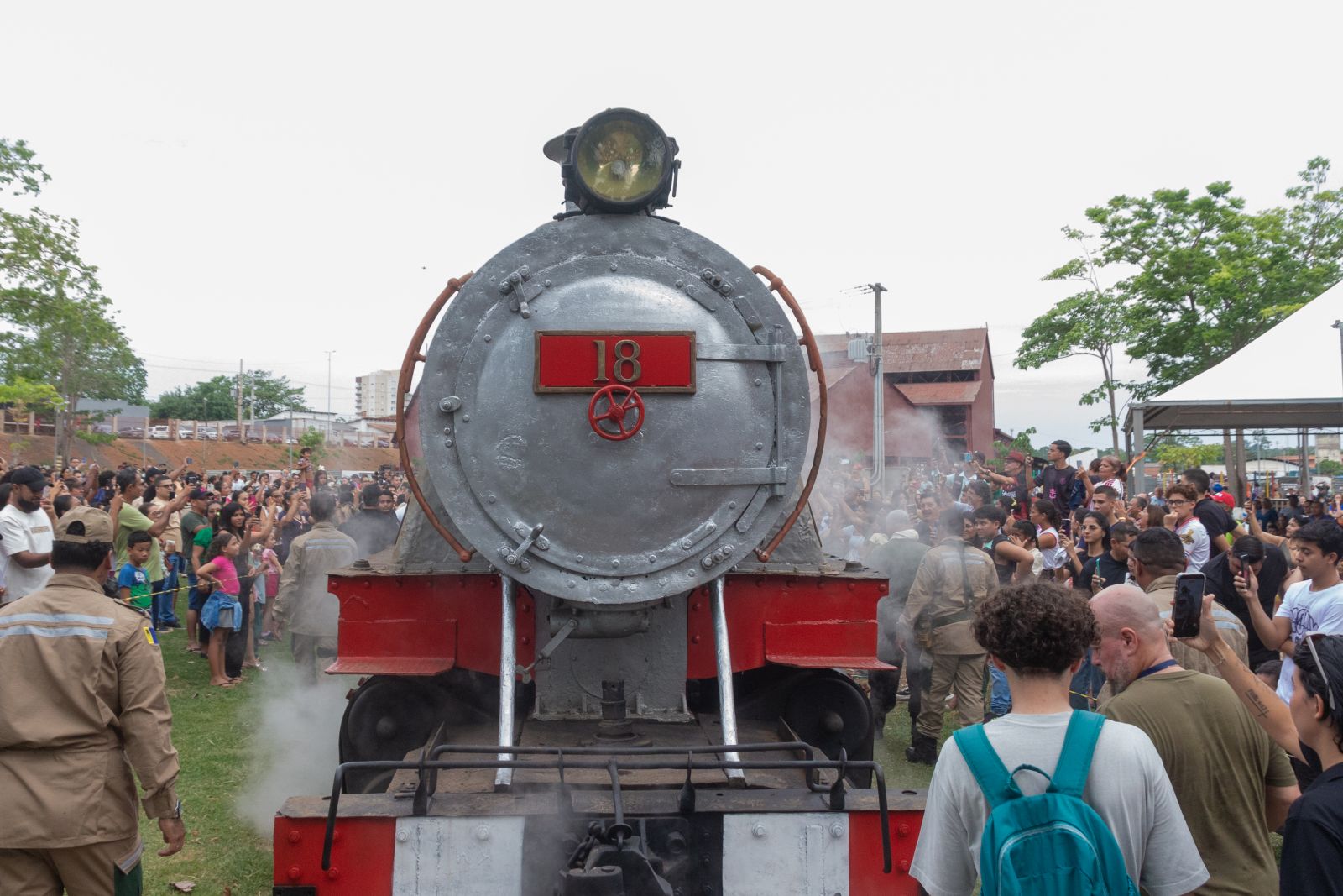 Exibição da Locomotiva 18 está entre a programação 