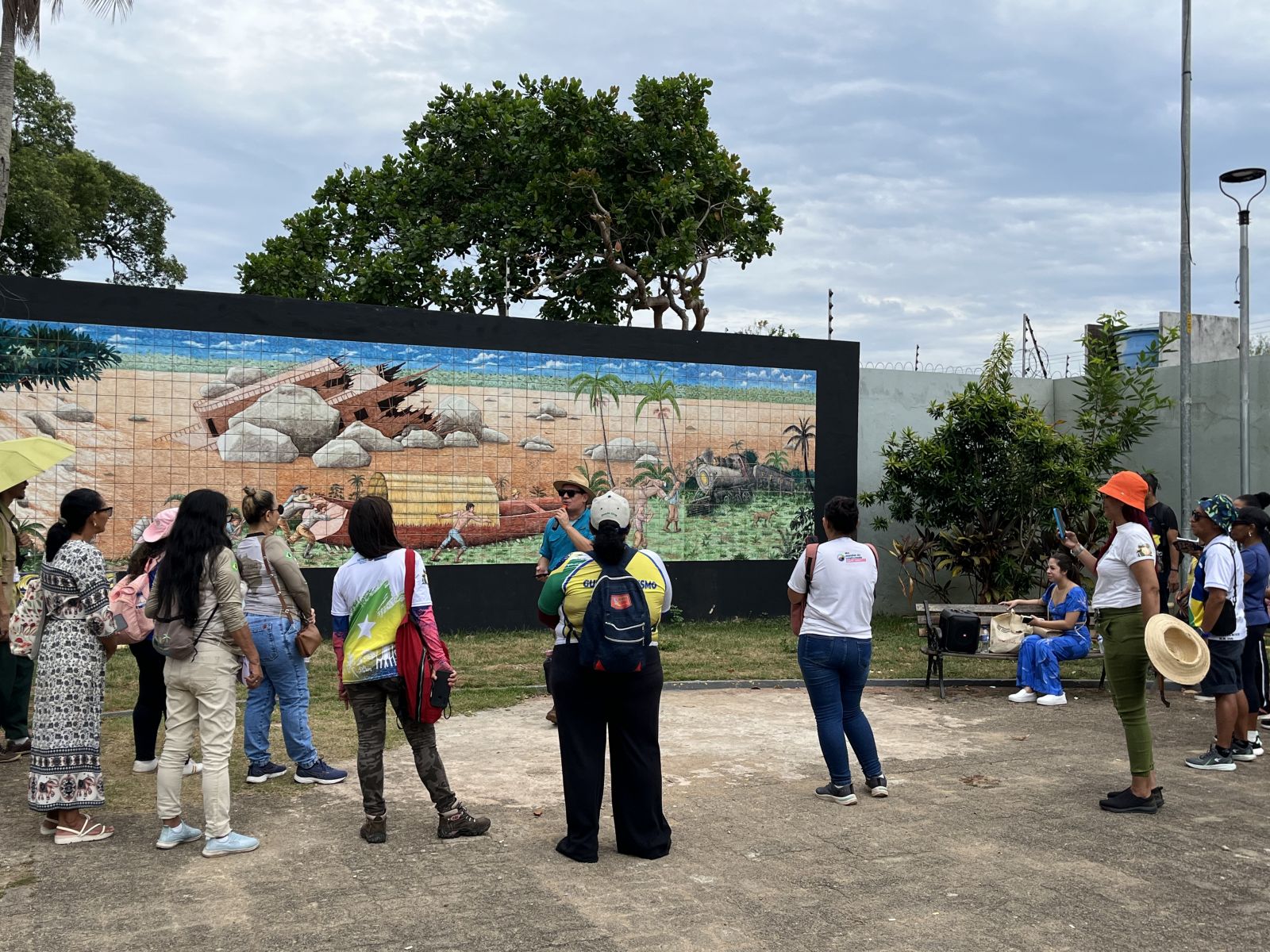 Alunos tiveram a oportunidade de conhecer a história dos principais pontos turísticos de Porto Velho