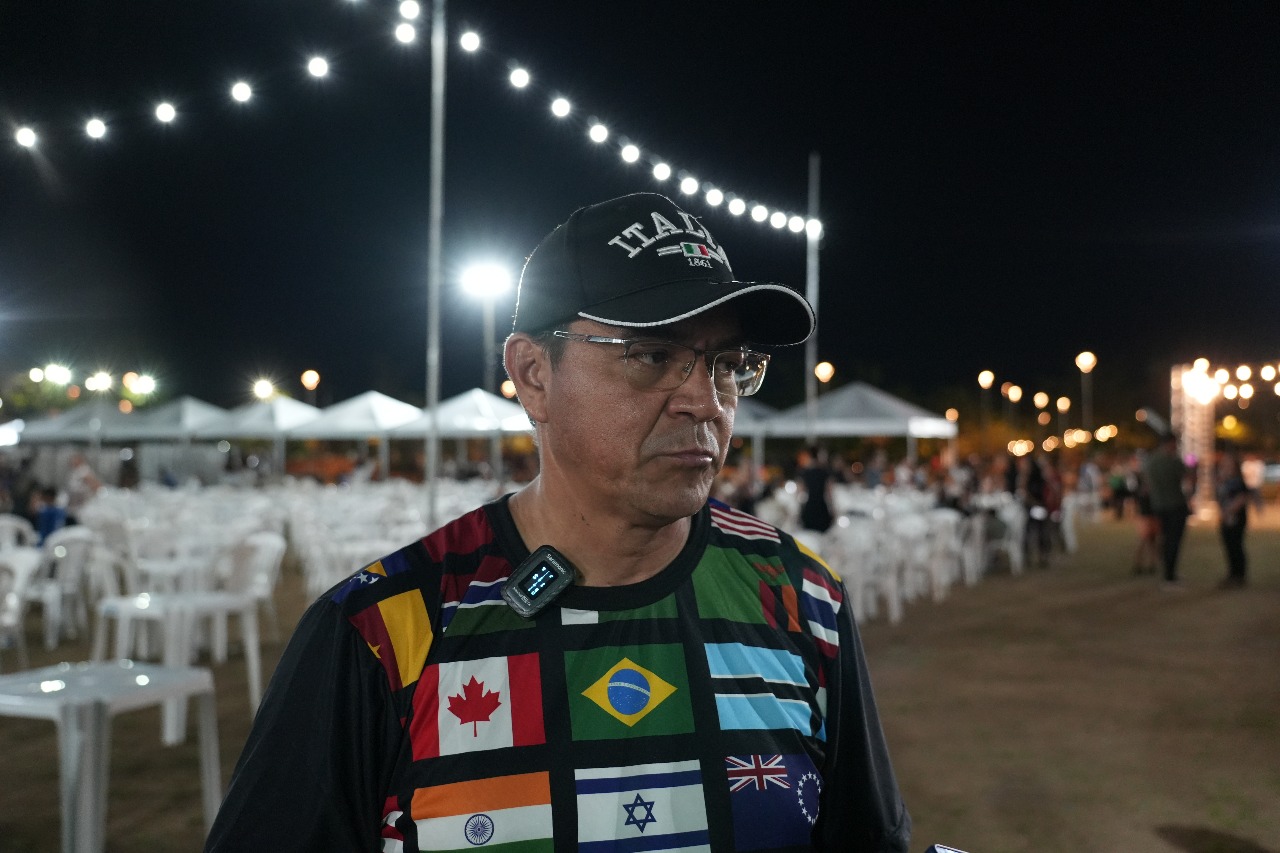 Pastor Fábio Ramos destacou o caráter beneficente do evento