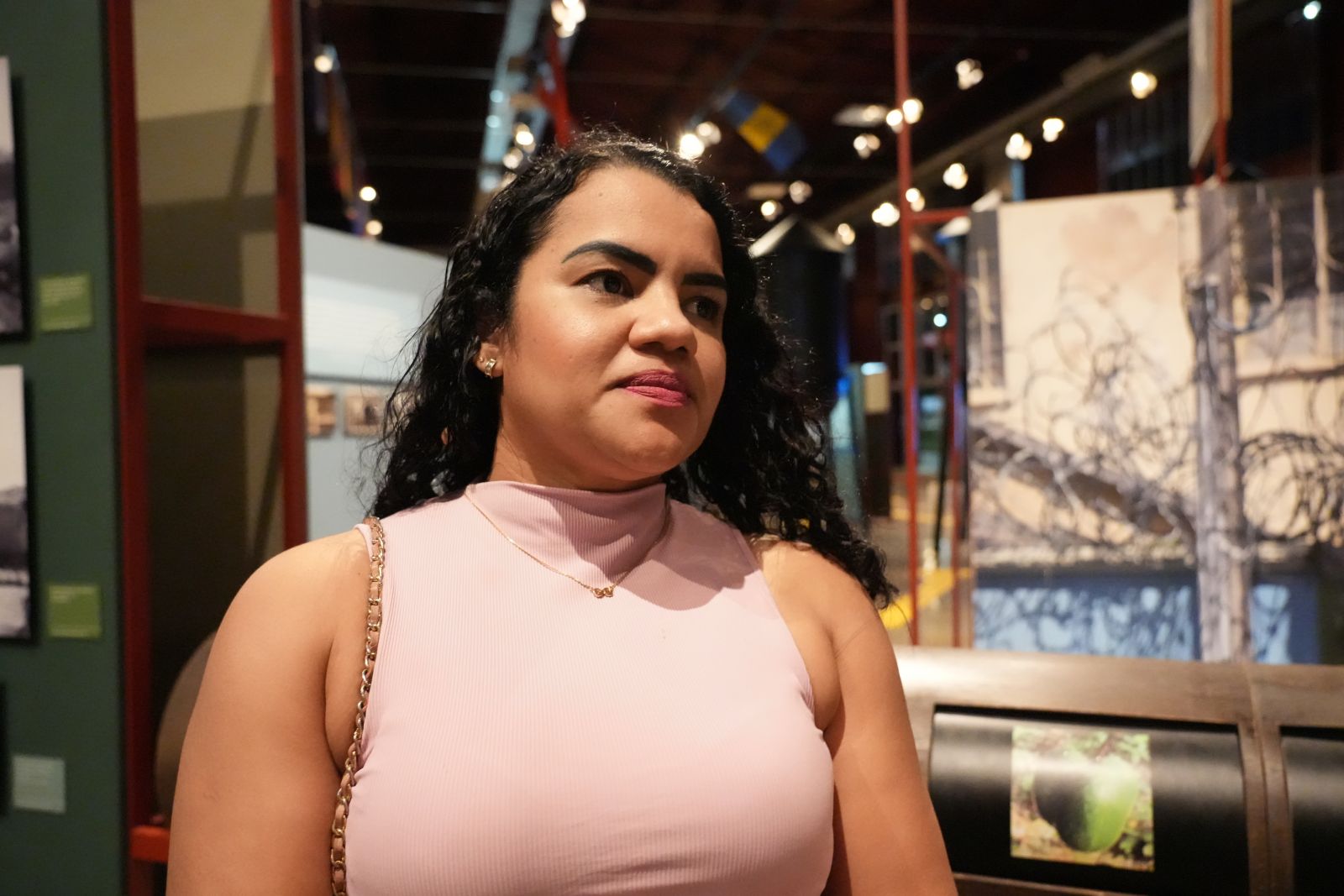 A servidora pública, Kely Cavalvante, se emocionou com a experiência