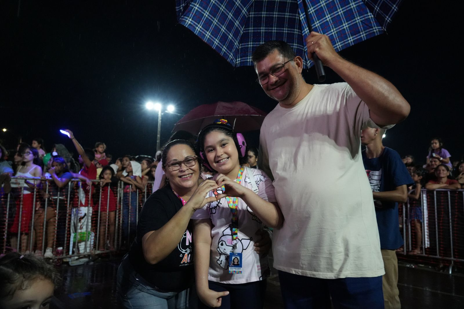 De acordo com a Maria Alice, a filha ficou feliz com toda estrutura especial