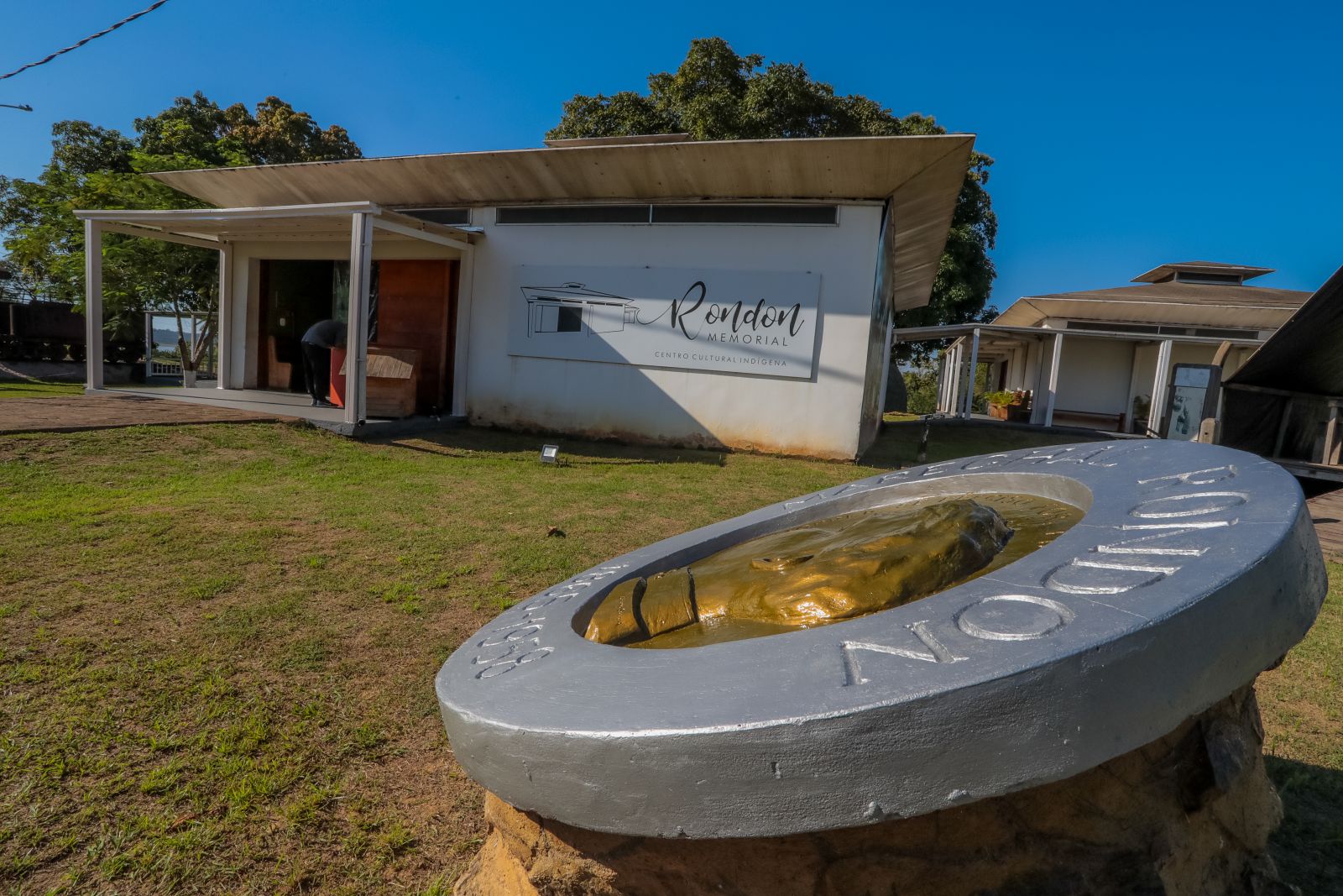 O Memorial Marechal Rondon, situado na Estrada do Santo Antônio