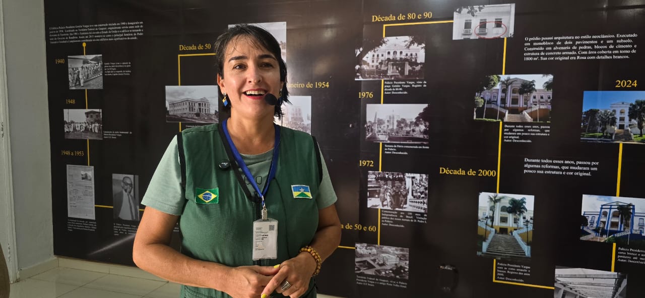 Márcia Borges disse que o projeto tem proporcionado aos alunos um momento de aprendizagem sobre a história e atrativos culturais