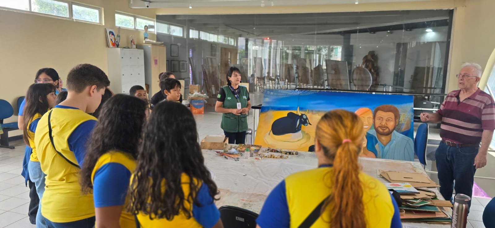 Última edição da temporada 2025, ocorreu nesta semana com a participação de cerca de 40 alunos da Escola Municipal Alegria Extensão 2