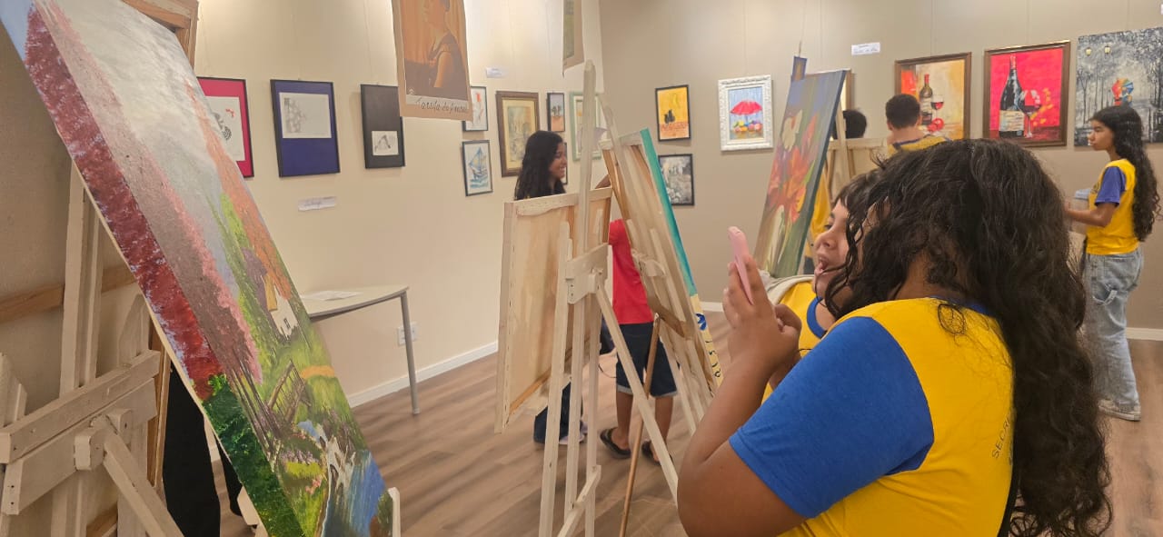 Projeto tem proporcionado aos alunos um momento de aprendizagem sobre a história e atrativos culturais