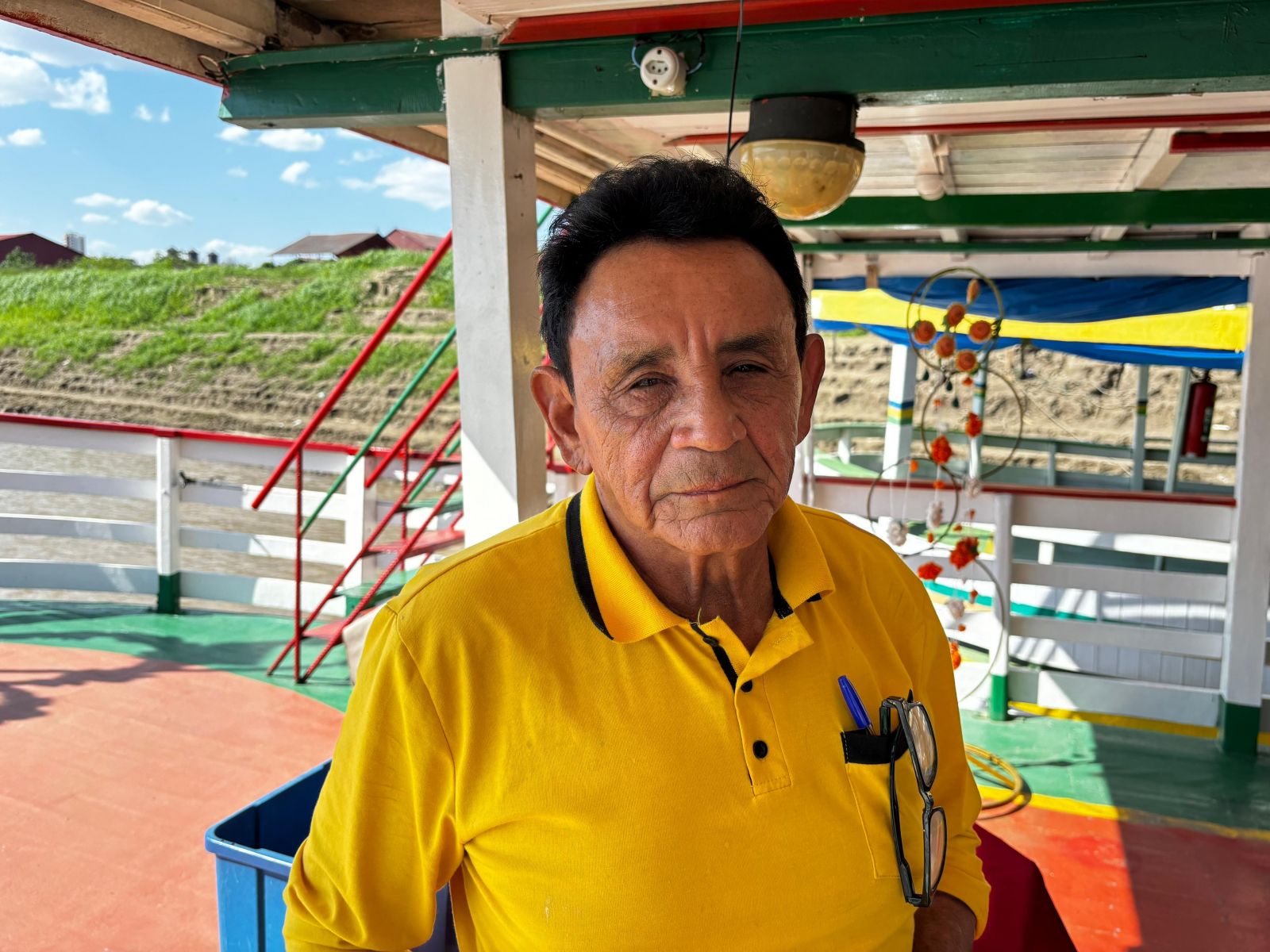 Comandante e proprietário de embarcação de turismo, Eider Pereira de Moraes